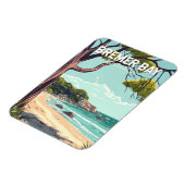 ブレマーベイオーストラリア旅行アートヴィンテージ マグネット (左側)