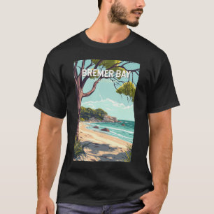 ブレマーベイオーストラリア旅行アートヴィンテージ Tシャツ