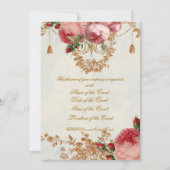 ブレミュアーズ ローズ - サマー スカイ 招待状 (裏面)