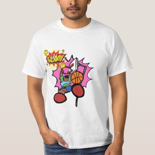ブレムバスケットボールダンカー Tシャツ (正面)