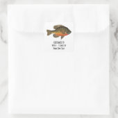 ブレム魚釣り スクエアシール (バッグ)