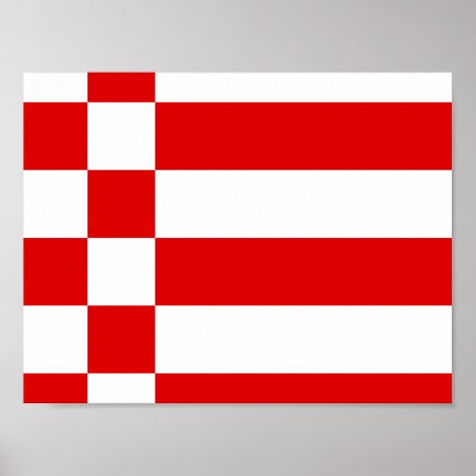 ブレメンポスター国旗 ポスター (正面)