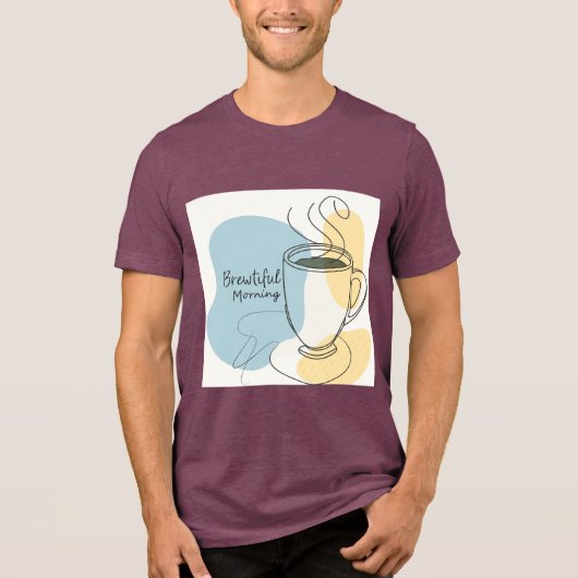 ブレワフルモーニングTシャツ トライブレンドTシャツ (正面)