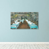 ブレンシュタイン洞窟 キャンバスプリント (インサイチュ (ウッドフロア))