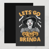 ブレンダ、行こう！カマラ・ハリス ハロウィン・スパイシー シーズンカード (正面/裏面)