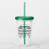 ブレンダKデイヴィスヴァンパイアウェイクエンイングファミリーツリー アクリルタンブラー (正面)