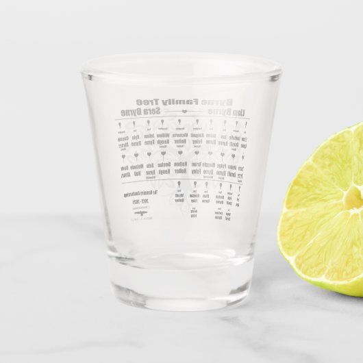 ブレンダKデイヴィスヴァンパイアウェイクエンイングファミリーツリー ショットグラス (裏面)