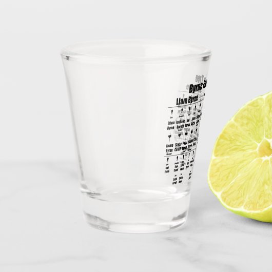 ブレンダKデイヴィスヴァンパイアウェイクエンイングファミリーツリー ショットグラス (左)