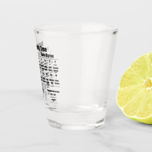 ブレンダKデイヴィスヴァンパイアウェイクエンイングファミリーツリー ショットグラス (右)