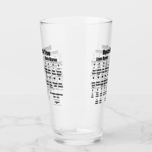 ブレンダKデイヴィスヴァンパイアウェイクエンイングファミリーツリー タンブラーグラス (左)