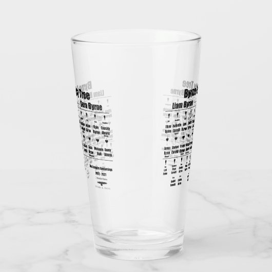 ブレンダKデイヴィスヴァンパイアウェイクエンイングファミリーツリー タンブラーグラス (右)