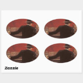 ブレントリンチシガーバー 楕円形シール (シート)