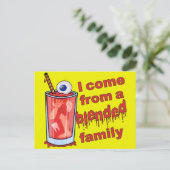 ブレンドおもしろいされたファミリパン ポストカード (スタンド正面)