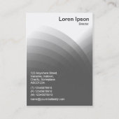 ブレンドカーブ – ターコイズ 名刺 (裏面)