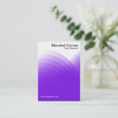 ブレンドカーブ – 紫 名刺 (スタンド正面)