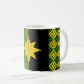 ブレンドケンのバロニー人気バッジコーヒーマグ コーヒーマグカップ (正面右)