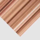 ブレンドストライプ、ブラウン、タン、クリーム 薄葉紙 (詳細)