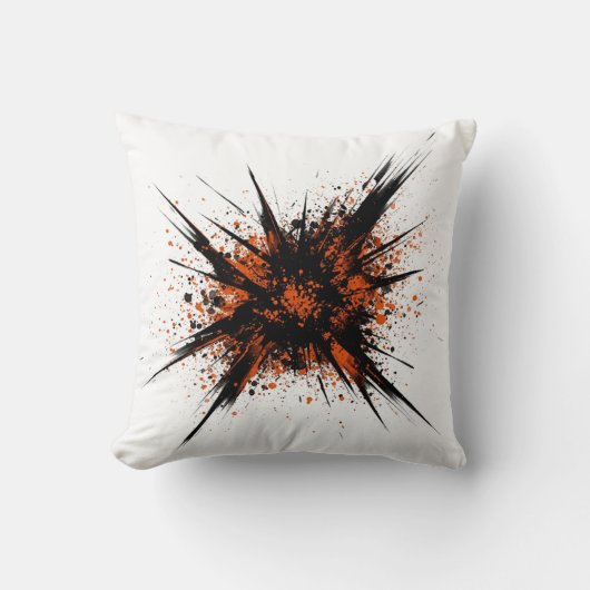 ブレンドパステルカラー洗浄アート クッション (正面)