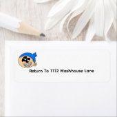 ブレンドン差出人住所ラベル ラベル (インサイチュ)