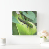 ブレンド スクエア壁時計 (ホーム)