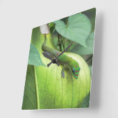 ブレンド スクエア壁時計 (傾斜)