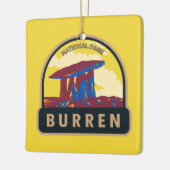 ブレンナショナルパークアイルランドトラベルアートヴィンテージ セラミックオーナメント (左)