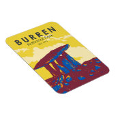 ブレンナショナルパークアイルランドトラベルアートヴィンテージ マグネット (右側)