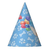 ブレンハイムカバリエキングチャールズスパニエル犬誕生日 パーティーハット (左)