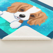 ブレンハイムカバリエスパニエル犬パピー シェルパブランケット (3/4)