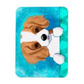 ブレンハイムカバリエスパニエル犬パピー マグネット (縦)