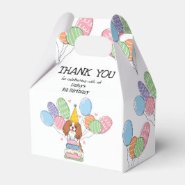 ブレンハイムカバリエールキングチャールズスパニエル犬サンキューユー フェイバーボックス