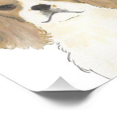 ブレンハイムカバリエールキングチャールズスパニエル犬 フォトプリント            (角)