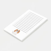 ブレンハイムカバリエールキングチャールズスパニエル犬     ポストイット (アングル)