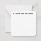 ブレンハイムキャリバリアキングシャルズウィザード ノートカード (裏面)