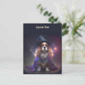 ブレンハイムキャリバリアキングシャルズウィザード ポストカード (スタンド正面)