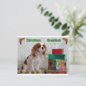 ブレンハイムクリスマスカヴァリエ シーズンポストカード (スタンド正面)