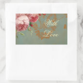 ブレンハイムバラウィズラブ 長方形シール (バッグ)