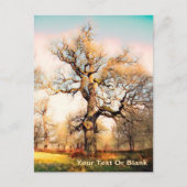 ブレンハイムパレスイングリッシュオーク ポストカード (正面)