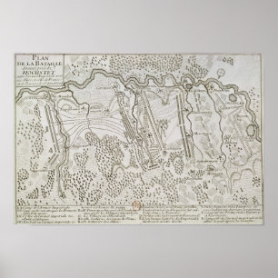 ブレンハイム戦の陸軍の計画 ポスター