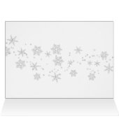 ブレンハイム/トリコラーカバリエスパニエル犬クリスマスカード (内部横(上))