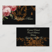 ブレンハイム・バラ、ノワール、 名刺 (正面/裏面)