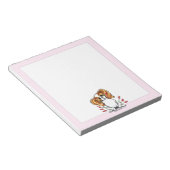 ブレンハイムCKCSスウィートアート ノートパッド (アングル)