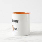 ブレンハカスタムイムカヴァリエキングチャールズスパニエル犬ギフト ツートーンマグカップ (中央)