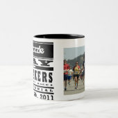 ブレーカの写真のマグへの私の湾 ツートーンマグカップ (中央)