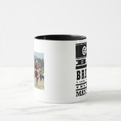 ブレーカの写真のマグへの私の湾 マグカップ (中央)