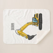 ブレーカーの漫画イラストレーション シェルパブランケット (正面(横))