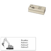 ブレーカーの漫画イラストレーション ラバースタンプ (押印)