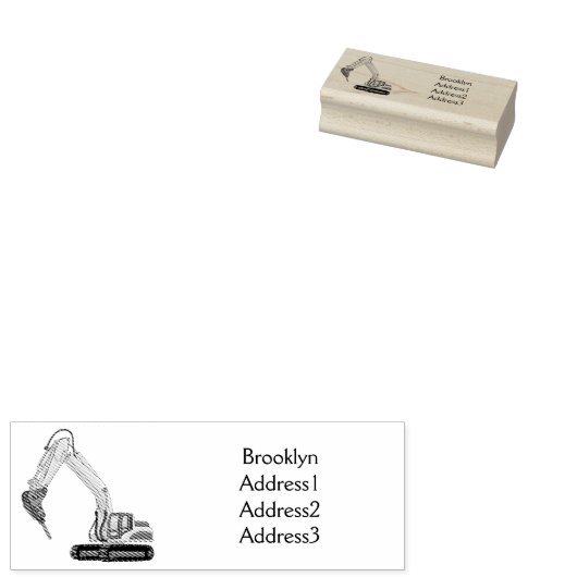 ブレーカーの漫画イラストレーション ラバースタンプ (押印)