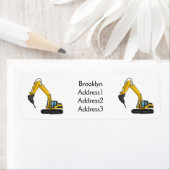 ブレーカーの漫画イラストレーション ラベル (インサイチュ)