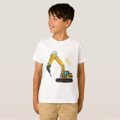 ブレーカーの漫画イラストレーション Tシャツ (正面フル)